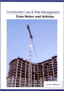 construction law & risk management